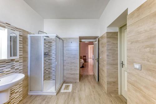 Koupelna v ubytování Palazzo Rondine - Affittacamere con cucina