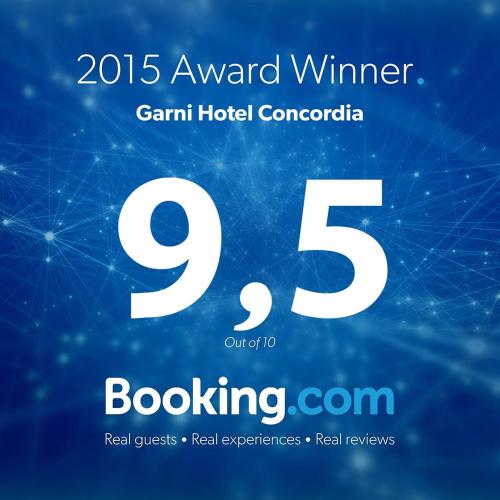 a poster for a award winner with at Hotel Garni Concordia - Dolomites Home in Selva di Val Gardena