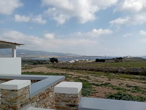 a view of the ocean from a house at Comfortable apartment with sea view in Antiparos, 77 m² in Andiparos