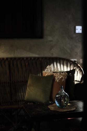 Χώρος καθιστικού στο Dwell in Quemoy Homestay