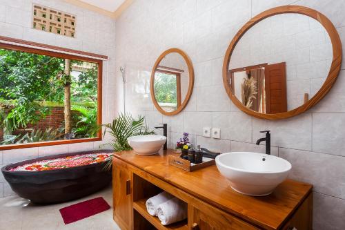 Koupelna v ubytování Kak Asing Ubud