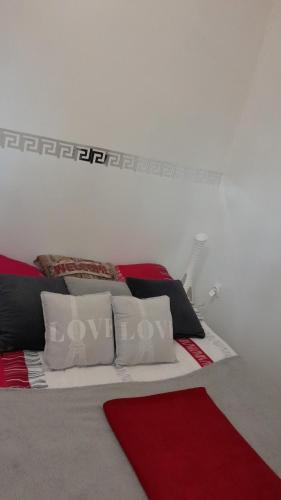 Llit o llits en una habitació de Le coquelicot