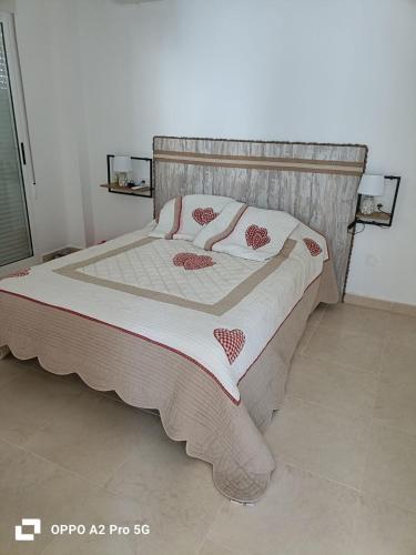 En eller flere senge i et værelse på La Citadelle