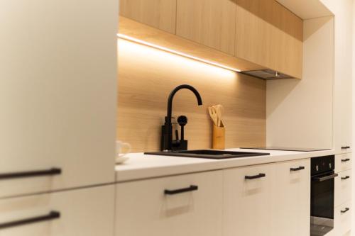 Dapur atau dapur kecil di Royalton Suites