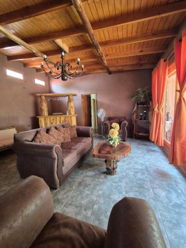 Un lugar para sentarse en Cabañas Larache