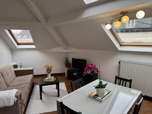 Posezení v ubytování Historical Centre in the Heart of Brussels