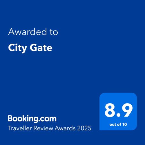a screenshot of a cell phone with the text upgraded to city gate at City Gate in Birmingham