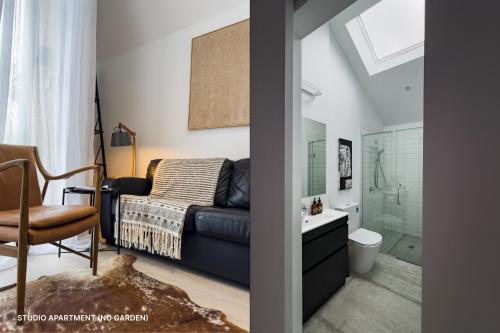 Koupelna v ubytování Matakana Luxury Escapes