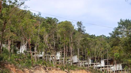 Paisaje cerca de este resort