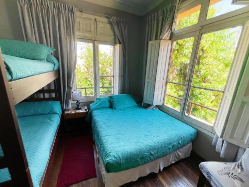 Cama ou camas em um quarto em Hostal Boonen