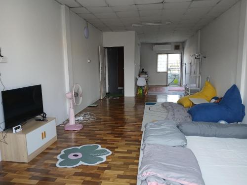 TV a/nebo společenská místnost v ubytování My room Net 1
