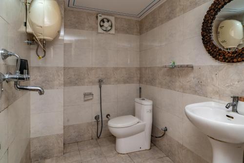 Ένα μπάνιο στο Footprint Hostel Udaipur