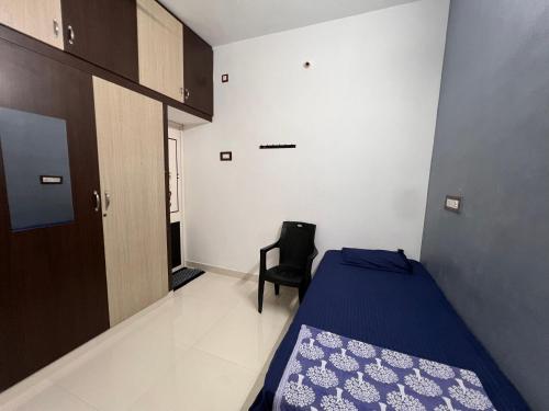 Postel nebo postele na pokoji v ubytování TJ Homestay