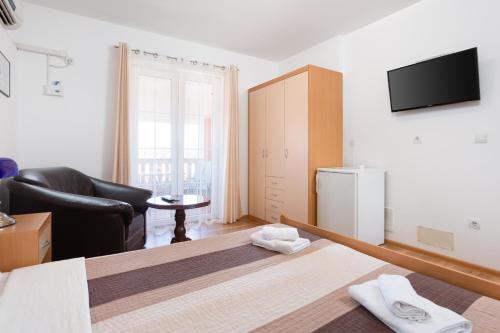 TV a/nebo společenská místnost v ubytování Marco Polo - Room M5 - MPolo