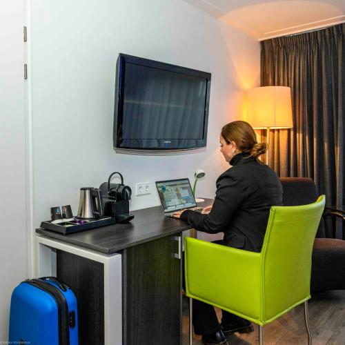 TV o dispositivi per l'intrattenimento presso Grand Hotel Amstelveen