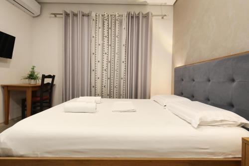 Cama o camas de una habitación en Hotel Salvadore