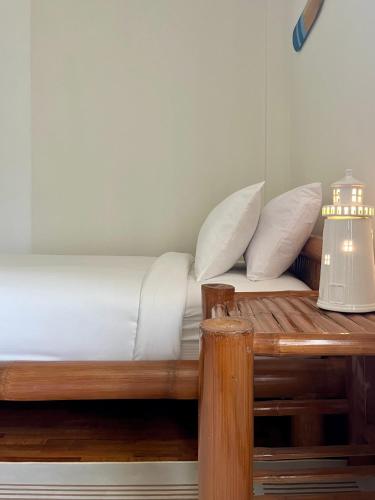 Katil atau katil-katil dalam bilik di Nautical Home & Seashell House B&B