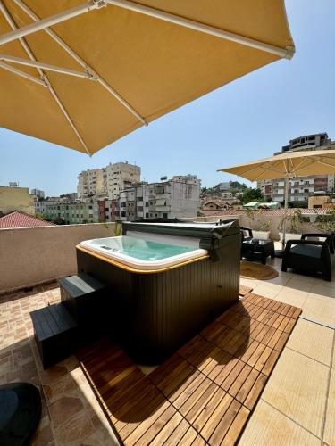 City Center Gem with Jacuzzi & Terrace
