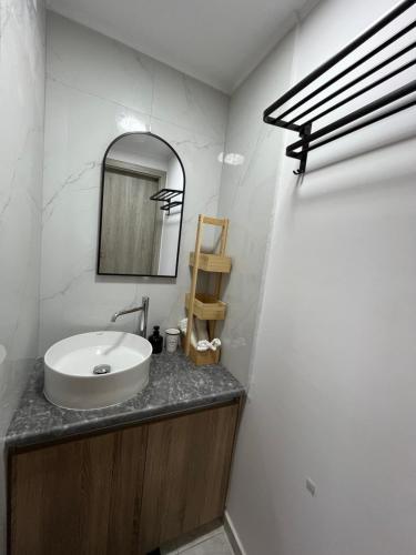 Un baño de Capostango Apartments - Stunning Views of Libyan Sea