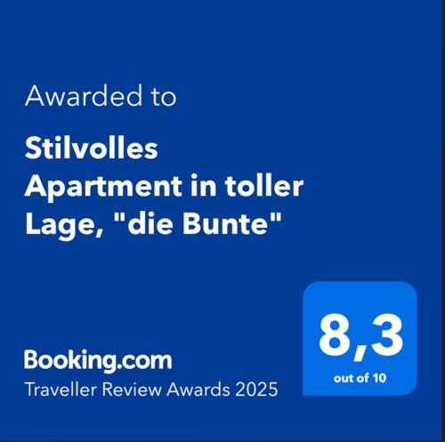 Stilvolles Apartment in toller Lage, "die Bunte"