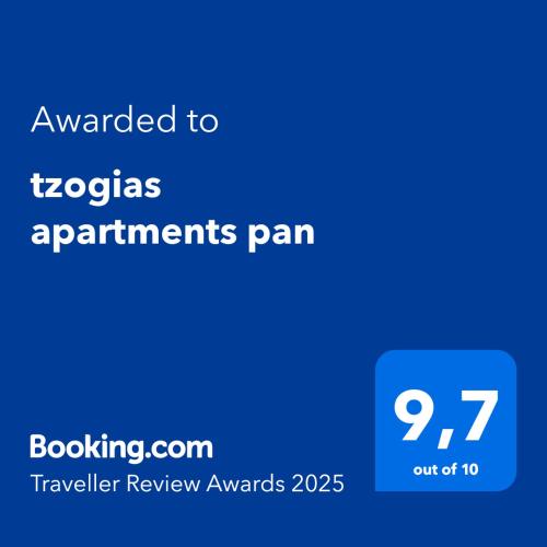 Gallery image of tzogias apartments pan in Lassi
