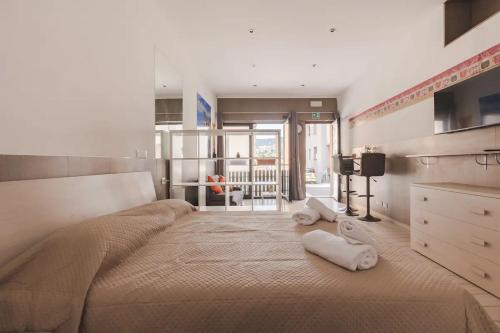 Postel nebo postele na pokoji v ubytování Cosy Moods-UpHill