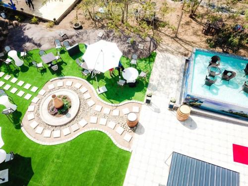 Πισίνα στο ή κοντά στο Rensia Palace & Spa