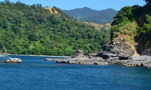 Landskap semula jadi dekat dengan hotel