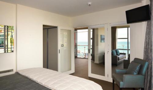 TV o dispositivi per l'intrattenimento presso Hotel St Clair