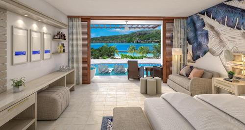 Sandals Royal Curacao All Inclusive Couples Onlyの敷地内または近くにあるプール