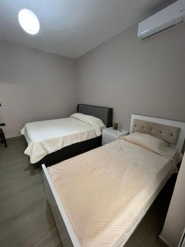 Postel nebo postele na pokoji v ubytování Large Apartment