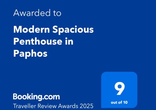 パフォスにあるModern Spacious Penthouse in Paphosのギャラリーの写真