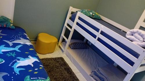 Postel nebo postele na pokoji v ubytování Appartement lumineux à Arcueil-Cachan