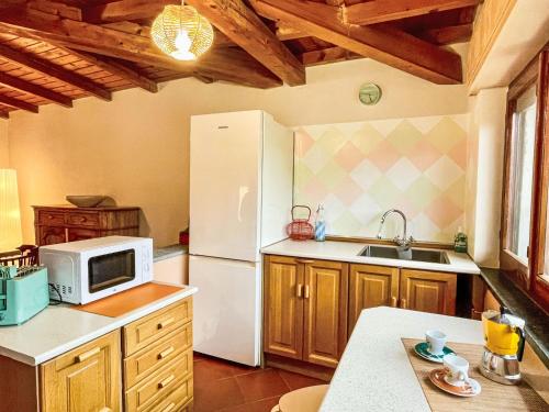 Dapur atau dapur kecil di Apartment Tiglio by Interhome