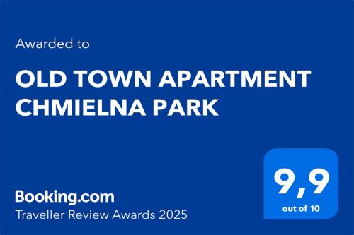 Certifikát, ocenenie alebo iný dokument vystavený v ubytovaní OLD TOWN APARTMENT CHMIELNA PARK