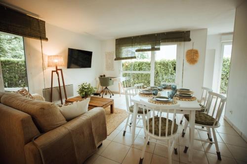 Lumineux appartement avec terrasse proche de Genève