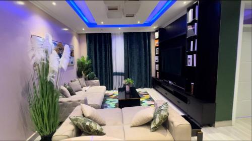 Χώρος καθιστικού στο ARTHA APARTMENT a