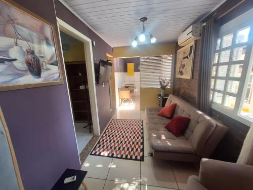 Ruang duduk di Pousada Kolonisten Haus