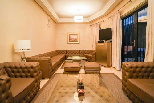 Χώρος καθιστικού στο Just V hotel & Spa