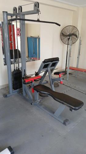 Fitness centrum a/nebo fitness zařízení v ubytování Hotel Solar Norte