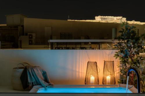 Bright Acropolis Loft Plunge Pool