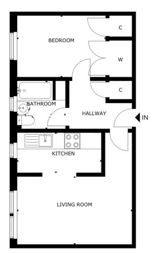 Stylish One Bedroom Apartment photo 21