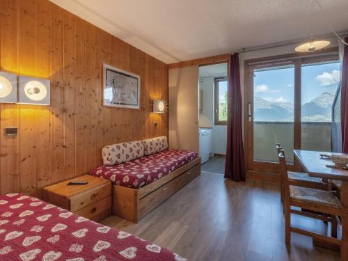 Studio confortable pour 3 avec balcon et animaux acceptés à La Plagne - FR-1-353-9