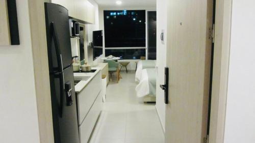 Kuchyň nebo kuchyňský kout v ubytování Porto Horizonte SUITE 904