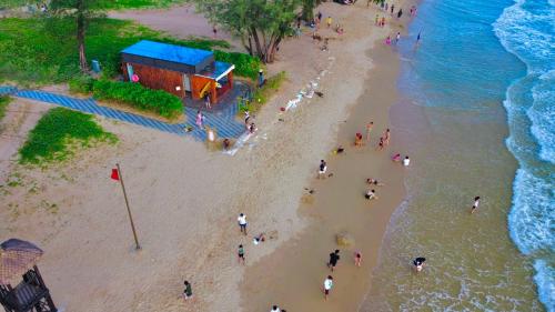 Naturlandskabet i nærheden af bed and breakfast-stedet