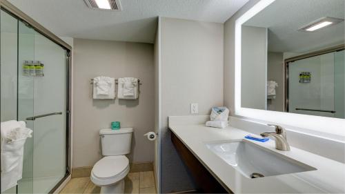 Koupelna v ubytování Holiday Inn Express & Suites Ashtabula-Geneva by IHG