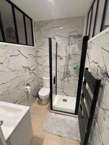 Ένα μπάνιο στο T2 Haut de Gamme en Hyper Centre, Rénové Avec Soin