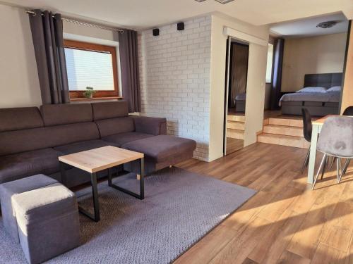 Posezení v ubytování Apartament Pod Danielkami