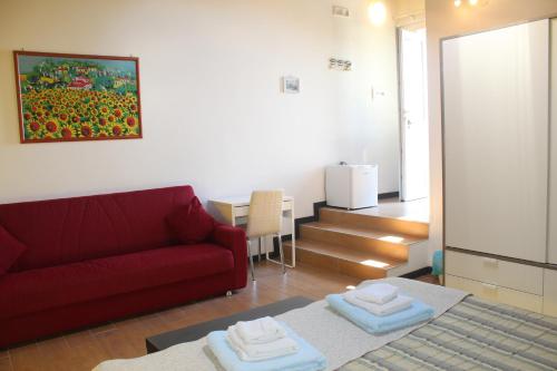 Posezení v ubytování B&B Oasi al Mare