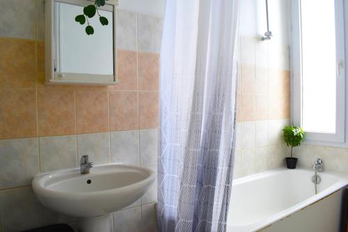 appartement bleu